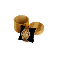 Reloj Mujer 2025 Diseño Nórdico en Ébano Tallado, Cuarzo Suizo, Pulsera de Sándalo Natural - details 8