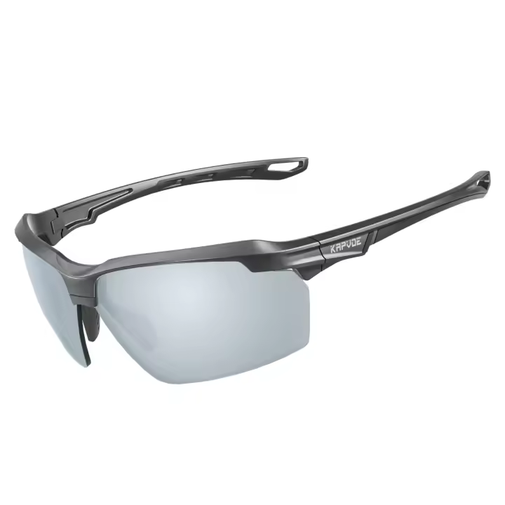 Gafas De Sol Deportivas Kapvoe 2023 para Ciclismo y Correr con Lentes Polarizadas Protección UV Material del Marco TR - 1