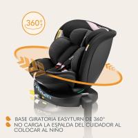 Sillón Giratorio 360O para Niños Estabilidad ISOFIX Asiento de Reposacabezas y Dri-Seat Rosa - details 6