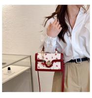 Bolso de Moda de Textura Avanzada Bolso Cuadrado Pequeño para Mujer Primavera-Verano 2025 - details 7