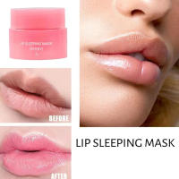 Mascarilla de Labios de Fresa Hidratante Cuidado de Labios para la Noche para Reducir las Líneas - details 0