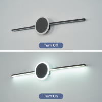 NEO Gleam-Lámpara led de pared para espejo de baño, accesorio de iluminación moderno para montaje en pared, AC85-265V, 19W-27W - details 7