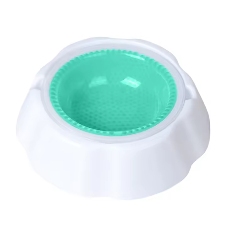 Alimentador de comida para perros, dispensador automático de cuenco de hielo, refrigeración para cachorros, adecuado para perros pequeños - 1