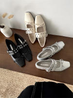 Zapatos Mary Jane de tacón grueso, estilo francés, nuevos, elegantes, de noche, con punta cuadrada y boca ligera, para mujer. - details 32