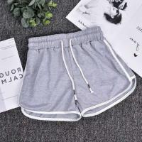 NOVEDAD DE VERANO 2025, pantalones cortos deportivos de cintura alta para mujer, cómodos, informales, sueltos, de secado rápido, pierna ancha, pantalones cortos de Yoga transpirables - details 9