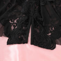 Camisón transparente de encaje de verano, disfraz Sexy, ropa interior erótica de boda, sujetador con entrepierna abierta, picardías de encaje para mujer, ropa sexual - details 6