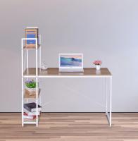 Escritorio de Oficina para Computadora Mesa de Juego y Comedor con 4 Estante de Almacenamiento - details 11