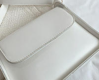 Bolsos cruzados para mujer, bolso de hombro de cuero de PU de Color sólido, bolso pequeño de moda - details 20