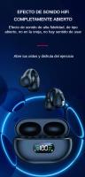 Auriculares Inalámbricos con Clip 2024, Auriculares Bluetooth 5.3 con Micrófono HD, HiFi Estéreo y Pantalla LED, Ajuste Cómodo, Carga Rápida USB-C, Auriculares para Deportes y Correr, Compatibles con Android, iPhone, Xiaomi, Samsung y Huawei - details 0