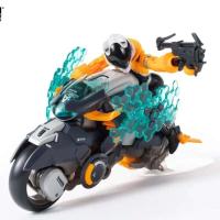 Modelo de Motocicleta Autónica a Escala 1/12 Figuras de Acción de Caballero y Horseman - details 0