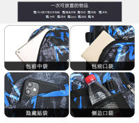 Mochila de camuflaje con muchos bolsillos para niño y adolescente, Bolsa Escolar de gran capacidad, resistente al agua - details 9