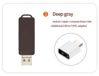 Tarjeta de Memoria USB3.0 Rotativa para iPhone 2TB, 1T, 512G Interfaz de Hardware Type-C a Lightning A Prueba de Golpes - details 13