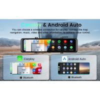 4K Car Rearview Mirror Dash CAM Camera,11.26 Inch IPS Touch Screen Wireless CarPlay