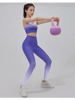 Pantalones de fitness graduales, cintura alta de cadera, ejercicio abdominal para correr, delgados y elásticos, pantalones de yoga para usar - details 1