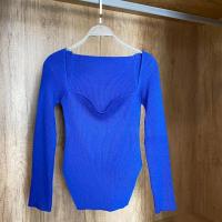 Suéter de Manga Larga con Cuello Cuadrado para Mujer Jersey de Punto para Primavera y Otoño - details 12