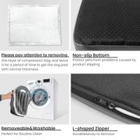 Colchoneta lavable con cremallera para mascotas, colchón para dormir, cojín para perros pequeños y medianos - details 7