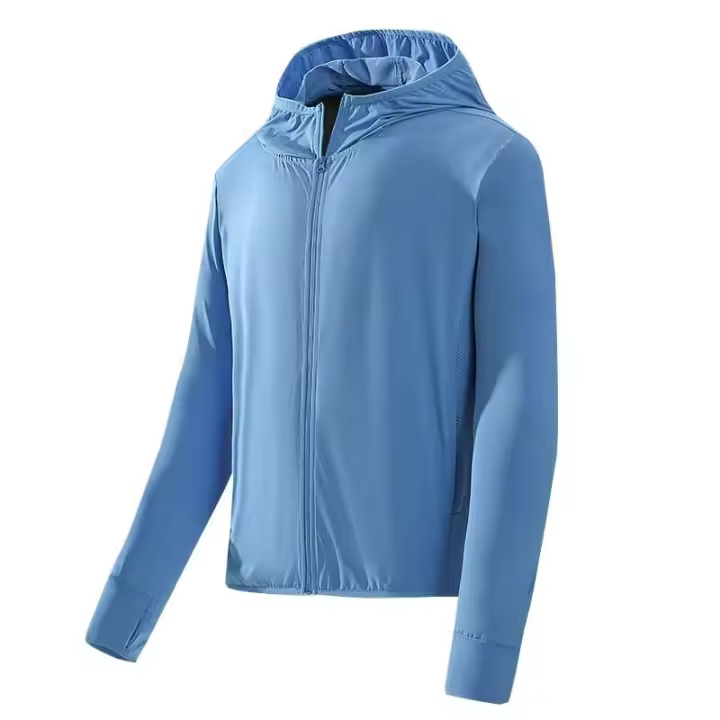 Ropa al aire libre, piel de seda de hielo para mujer, chaqueta deportiva de protección solar transpirable UPF50+ resistente a los rayos UV - 1