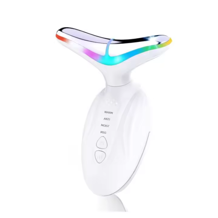 Masajeador Facial y de Cuello 7 en 1 de AEVYVKV Herramienta de Escultura Facial para Lifting, Doble Mentón y Cuidado de la Piel - 1