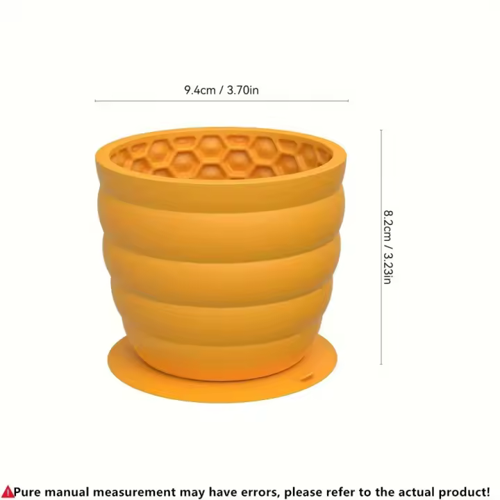Taza de Silicona para Perros Diseño Antideslizante para Razas Pequeñas a Medianas - 1