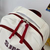Mochila de Viaje Oxford Duradera - Bolso Escolar Casual Atractivo Visualmente con Correas Ajustables, Múltiples Compartimentos y Cierre de Cremallera, Diseño Blanco y Verde, Mochila Casual |   Bolso Casual Elegante |   Material Oxford - details 10