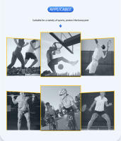 Calentadores de compresión para hombre y mujer, medias largas hasta la rodilla, para baloncesto, fútbol, ciclismo, protección UV, 1 piezas - details 13
