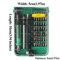 Juego de destornilladores de precisión Torx, Kit de herramientas de reparación hexagonales ranuradas, destornillador magnético de acero inoxidable, reparación de portátiles - details 0