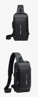 Bolso bandolera USB antirrobo para hombre, bolsos de pecho, paquete de mensajero para hombre - details 10