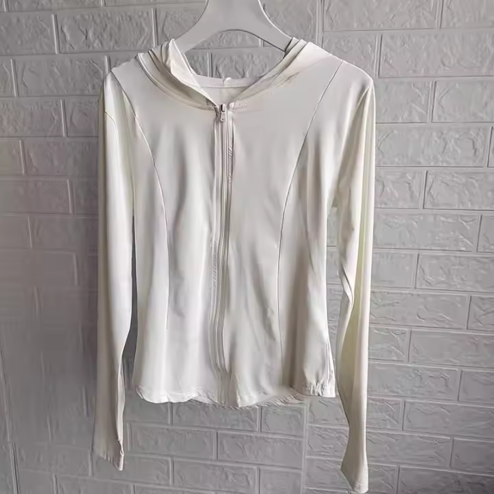 Chaqueta con Capucha de Protección UV para Deportes Secado Rápido y Transpirable para Entrenamiento - 1