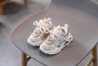 Zapatos Deportivos informales de cuero para niños y niñas, zapatillas de malla para correr, transpirables, suela suave - details 16