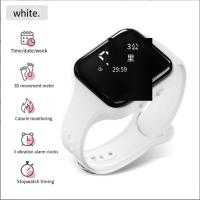 Reloj despertador vibratorio 3D para estudiantes, cronógrafo deportivo, versión coreana, Simple y a la moda, masculino y femenino - details 11