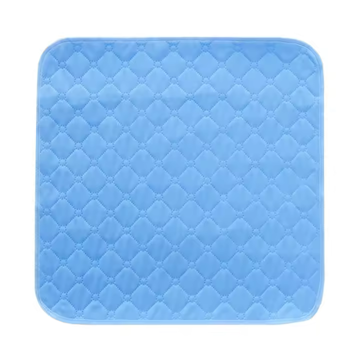 Cojín de poliéster lavable para asiento de silla de ruedas, cojín suave antideslizante para silla, cojín transpirable a prueba de fugas para cochecito de bebé, hogar - 1