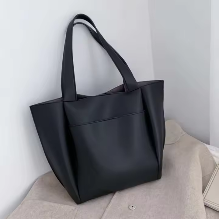 Originals Bolso de cuero PU de alta calidad para mujer, bolso de hombro de alta capacidad, bolso vintage para mujer - 1