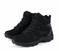 Zapatos de senderismo para hombre, zapatillas tácticas de cuero de gamuza, resistentes al desgaste, senderismo, caza - details 21