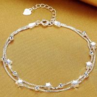 Pulsera de plata de alta calidad para mujer, cadena de varios estilos para fiesta de boda, hermoso regalo de joyería - details 5
