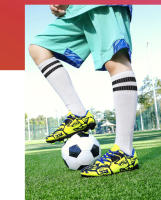 Zapatos de fútbol de marca para hombre, zapatillas de fútbol antideslizantes para exteriores para niños, zapatillas de entrenamiento transpirables, zapatillas de fútbol sala para césped - details 20