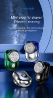Mini Electric Travel Shaver For Men Pocket Size Washable Rechargeable Portable Painless Cordless Trimmer Knive Face Beard Razor - details 0