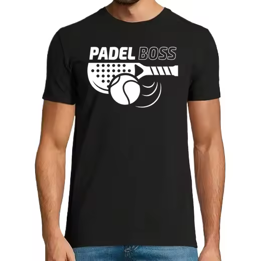 padel boss,Camiseta de Pádel Divertido, ropa para exteriores - 1