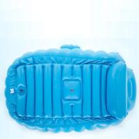Bañera inflable para niños, bañera portátil para bebés, bañera de viaje antideslizante, plato de ducha plegable grueso para niños - details 1