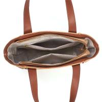 Bolso de hombro diagonal de gran capacidad de cuero de alta gama para mujer a la moda, cierre de cremallera, estilo otoño 21380 - details 7