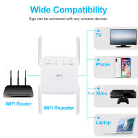 Extensor de señal Wifi de largo alcance, enrutador amplificador de 2,4 Mbps, 300Mbps, 5Ghz, 1200G - details 6