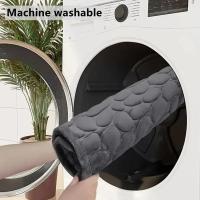 Alfombrilla de baño antideslizante 3D, felpudo absorbente con relieve de adoquines, lavable a máquina, de secado rápido - details 1