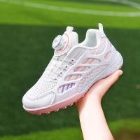 Nuevas zapatillas de fútbol para niños, calzado con botón giratorio, con Las uñas rotas - details 7