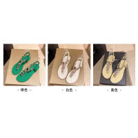 Sandalias de mujer de gran tamaño con diamantes de imitación nuevas de verano - details 1