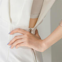 BGTEEVER-vestido ajustado sin mangas para mujer, prenda con abertura lateral, cuello redondo, cintura ajustada, ceñido a la cadera, Verano - details 21