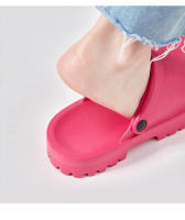 Zapatillas de suela gruesa con punta para mujer, sandalias de verano para exteriores, a la moda, con heces, zapatos de pastel de esponja, 2024 - details 2