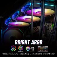 Ventilador de Enfriamiento para Carcasa Bezel 4 Pro con Control Inteligente de Temperatura PWM e Iluminación ARGB - details 0