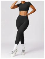 Traje de Yoga de Espalda Descubierta Deportivo para Mujeres Ropa de Fitness de Secado Rápido - details 20