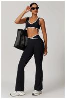 Conjunto de Yoga de 2 Piezas Trajes de Entrenamiento de Poliéster para Fitness - details 47
