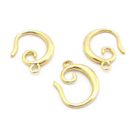 Ganchos de Pendientes de Metal de Alta Calidad Color Oro-Platino Accesorios de Joyería DIY para Mujeres - details 61