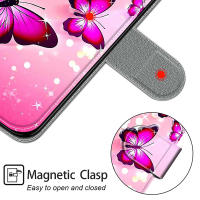 Funda tipo billetera de mariposa para Moto E7 Plus G9 Play G10 Power G20 G30, cubierta trasera protectora de cuero con tapa magnética y ranura para tarjeta - details 5